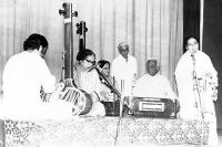 At Bangalore Sangeet Sabha, Jan 1971